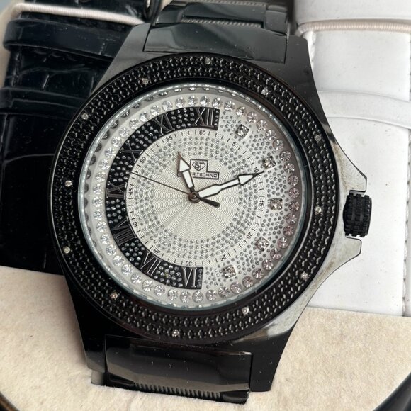 R.O.N.Y. Super Techno Watch 0.12CT - Picture 1 of 13